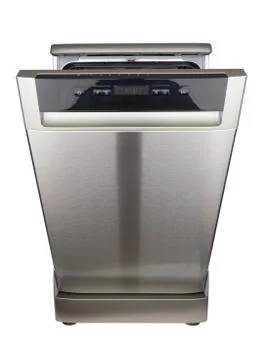 Dishwasher machine isolated Stock Photos