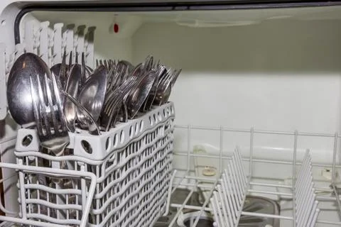 In a dishwasher Foto stock
