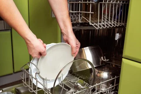 Dishwasher Foto stock