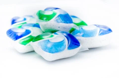 Dishwasher tablets Stock Photos