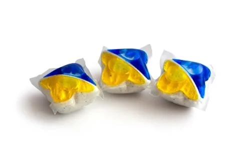 Dishwasher tablets 写真素材
