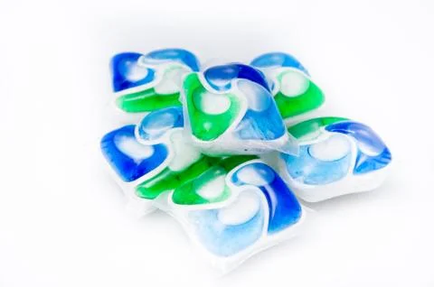 Dishwasher tablets Stock Photos