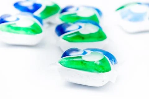 Dishwasher tablets Stock Photos