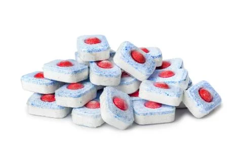 Dishwasher tablets Stock Photos