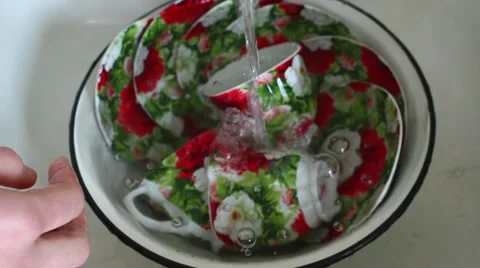 Dishwashing Vídeo Stock 48865317