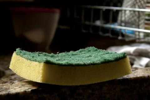 Dishwashing sponge Stock-Fotos