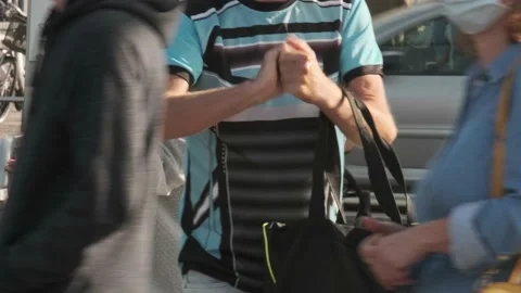 Disinfect hands Stock Footage 139531682