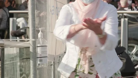 Disinfect hands Stock Footage 139531782