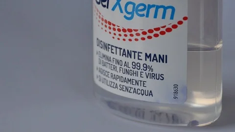 Disinfectant Video stock 126038175