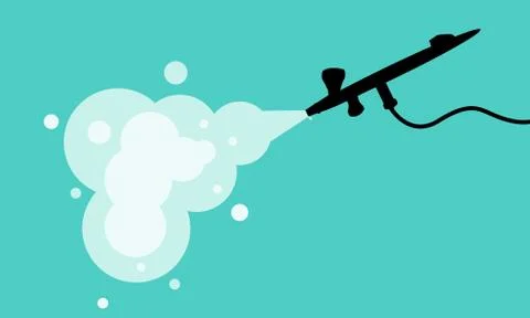 Disinfectant Spray Stock Illustration