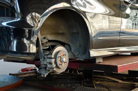 Disk brake assembly Foto stock