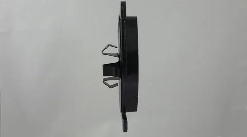 Disk brake pad. 4K. Video stock 44610191