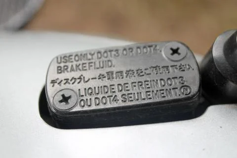 Disk brake pump system Foto stock