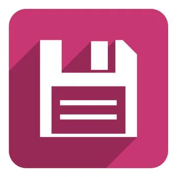 Disk icon Illustrazione stock