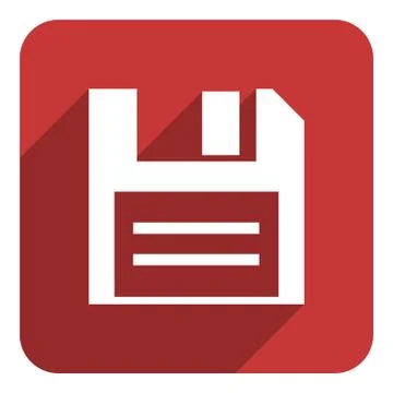 Disk icon Stock Illustration
