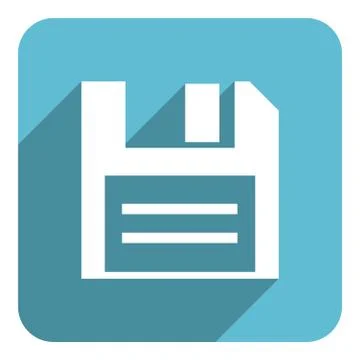 Disk icon Illustrazione stock