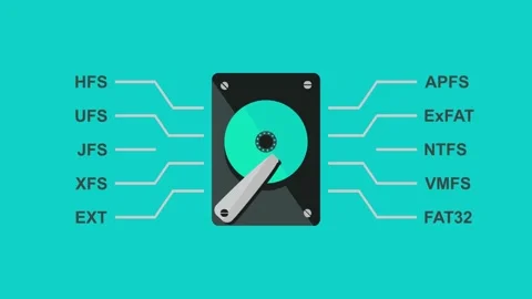 Disk illustration animated file system Stock Footage 233120509