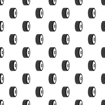 Disk pattern seamless イラスト素材