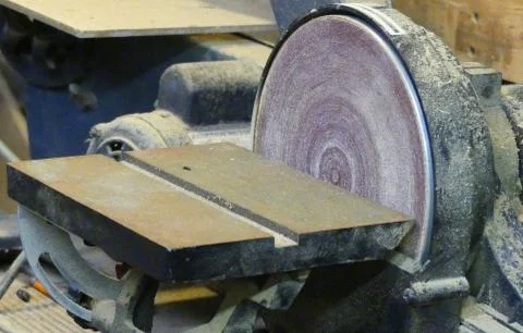 Disk Sander Foto stock