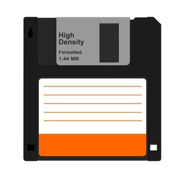 Diskette Stock Illustration