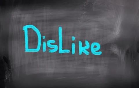 Dislike Concept Stock-Illustration