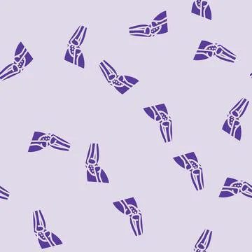 Dislocated joint fracture glyph vector seamless pattern 库存插图