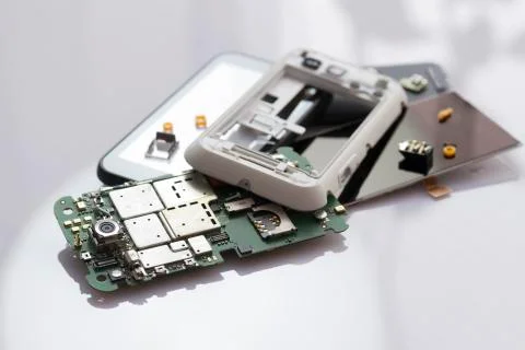 Dismantle smartphone Stock Photos