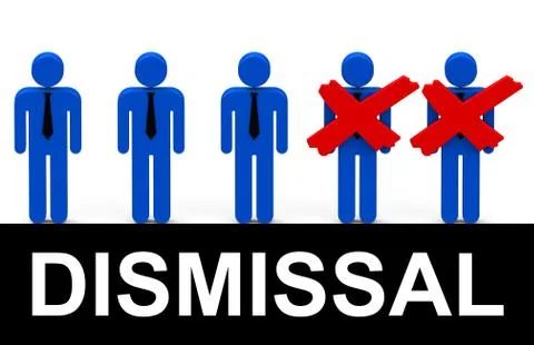 Dismissal Stock Illustration