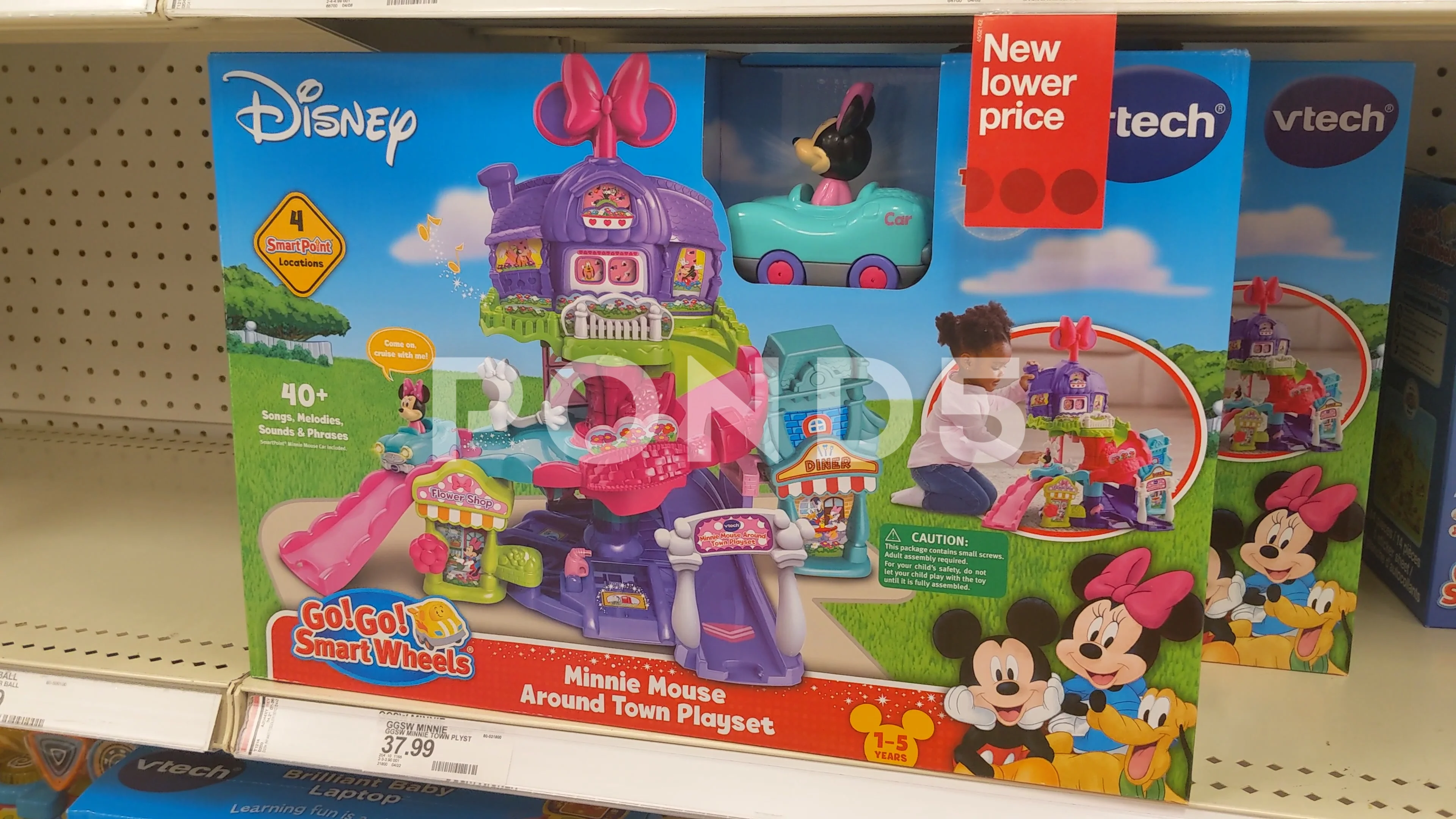 Vtech minnie mouse store around town playset