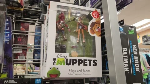 Disney Muppets Retailer Stock Footage 200914979