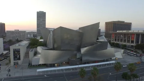 DisneyHall 001 Stock Footage 88838523