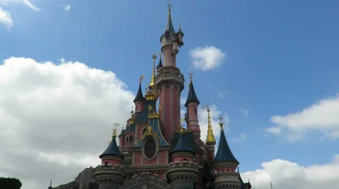 Disneyland Paris Stock Footage 39885028