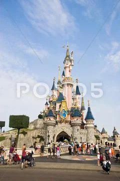 Disneyland resort park Stock Photos