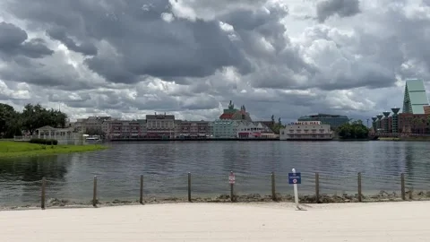 Disney's Boardwalk Beach Stock Footage 248193558