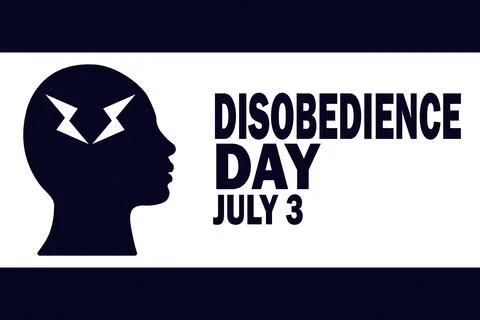 Disobedience Day Иллюстрация