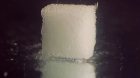 Disolving sugar in water Video stock 9228984