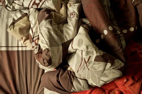 Disordered blanket Stock Photos