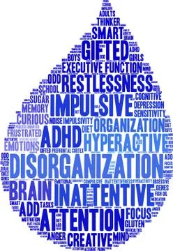 Disorganization Word Cloud イラスト素材