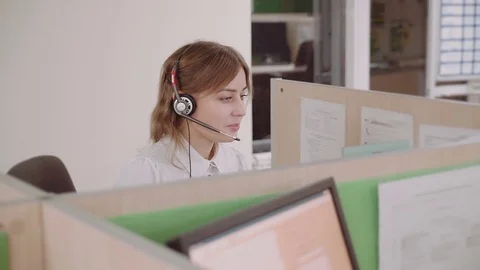 Dispatcher support consultant Stock Footage 72278283