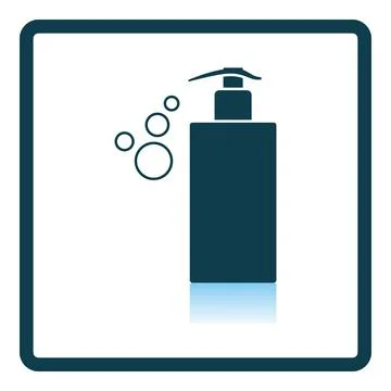 Dispenser Of Liquid Soap Icon Stock Illustration