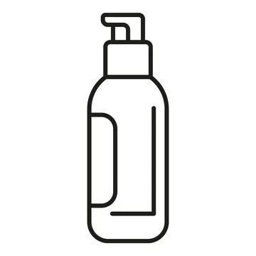 Dispenser pump bottle for soap and lotion Stock Illustration