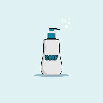 Dispenser Soap vector Illustration Stock Illustration