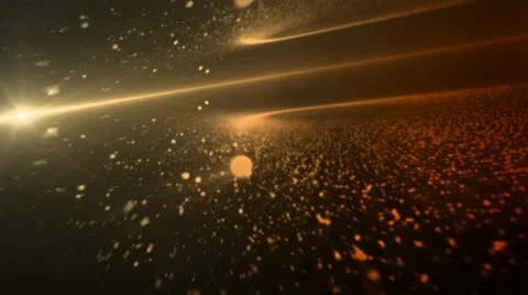 Disperse Amber Orange Stock Footage 12523462