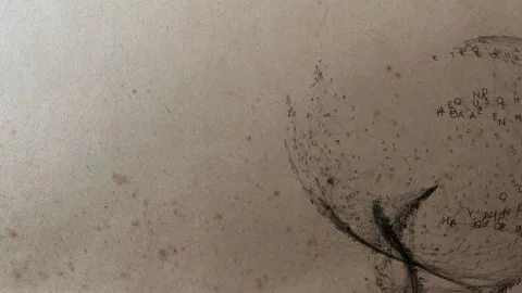 Dispersing Digital Letter Sphere Animation for Artificial Intelligence and Stock Footage 337764015