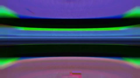 Dispersion glitch. A video background of flickering rainbow stripes. Stock Footage 235544766