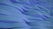 Displaced Rubber Waves. Stock Footage