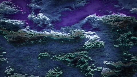 Displacement map Vj Loop Stock Footage 266225894
