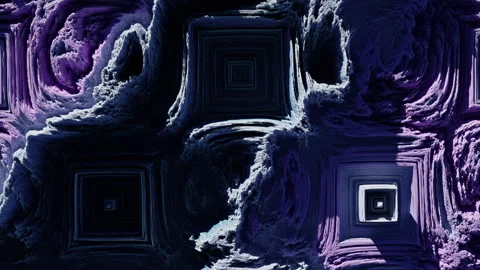 Displacement map Vj Loop Stock Footage 266227918