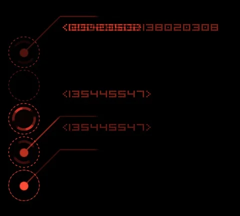 Display 4 動画素材 95599883