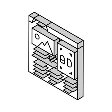 Display Isometric Illustrations ~ Vectors 